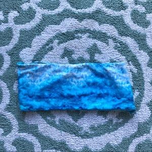 Mikoh Swimwear Blue Bandeau Top💧🧿